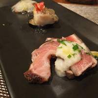 オッジ ダルマット 西麻布店 - 本日のカルパッチョ3種類