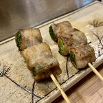 酒とくし おっとっと - 万能ネギ巻き