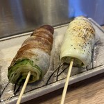 酒とくし おっとっと - レタス巻、レタスチーズ巻