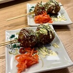 酒とくし おっとっと - 焼きそば串