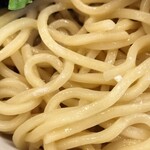蒙古タンメン中本 - 冷水でシッカリと〆られた麺