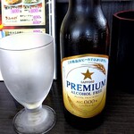 中華麺房 東龍 - あまりにも暑い中を歩いて来たので追加で「サッポロPREMIUMALCOHOLFREEE」を追加(≧∇≦)b(笑)