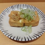 大衆スタンド 神田屋 魁 - 厚揚げ豆腐