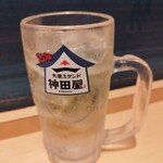 大衆スタンド 神田屋 魁 - パンチレモンサワー