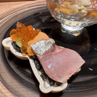麻布 黒しゃり - 