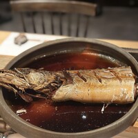 由比産太刀魚塩焼き、煮付