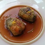 フィリップ・ミル 東京 - 花ズッキーニ　オマールのファルシー