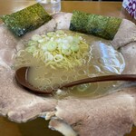 きぶん一 - 肉ラーメン　紅ショウガ抜き