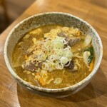 炭火焼肉ホルモンさわいし - 旨辛ユッケジャンラーメン