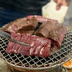 炭火焼肉ホルモンさわいし - 樺沢商店 特選ハラミ