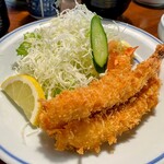 民芸茶房 - エビフライ定食 1,850円