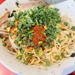 ラーメン二郎 - 青ネギ投下～♪