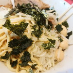 ラーメン二郎 - 刻み海苔にして♪
