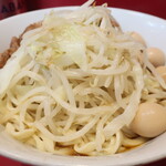 ラーメン二郎 - ヤサイ（そのまま）