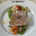 ラ・ベットラ・ダ・オチアイ - 鴨・秀味豚・地鶏のテリーヌ