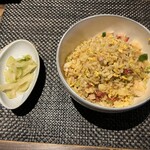 私房菜 すみよし - XO炒飯、ザーサイ