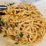 ラーメン二郎 - 赤酢投入～♪