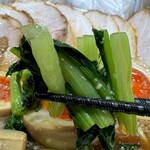 ラーメンみなみ - 小松菜