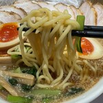 ラーメンみなみ - プニモチ麺