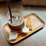 バルバルキッチンアメリ - 食後のアイスコーヒーS(¥300)