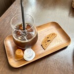 バルバルキッチンアメリ - 食後のアイスコーヒーS(¥300)