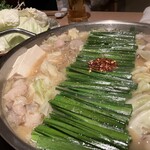 博多もつ鍋おおやま - もつ鍋醤油味