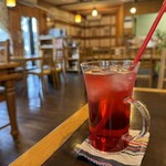 Cafe りんごジャム - ざくろドリンク