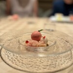 THE HIRAMATSU HOTELS&RESORTS - 桃のコンポート　アーモンドのトルタ