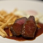 THE HIRAMATSU HOTELS&RESORTS - 子供：牛ロース肉　目玉焼き　ポテトフライ