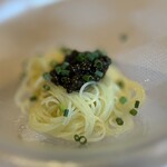 THE HIRAMATSU HOTELS&RESORTS - 追加オプション）キャビアのカッペリーニ　ハーフサイズ