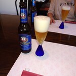 志喜亭 - ドイツのノンアルコールビール　このグラスで呑むと美味しいんです