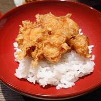 江戸前晋作 - かき揚げ丼