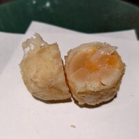 江戸前晋作 - 昆布〆にした小柱