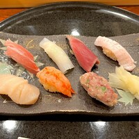 銀座 鮨 たじま - お鮨にぎり7貫