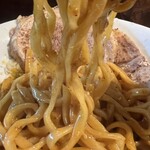 麺屋 丸福 - 玉子絡めて旨し♪