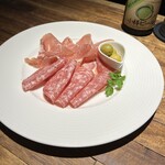 ISO - 生ハム コッパハムサラミ盛り合わせ