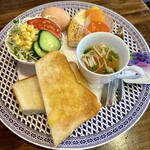 珈琲屋らんぷ - A:トーストセット