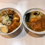 蒙古タンメン中本 - ハーフセット 970円