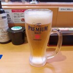 スシロー - ドリンク写真:生ビール