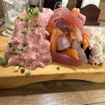 浜焼き海鮮居酒屋 大庄水産 - 【2024.8.7(水)】ぶっかけ寿司こぼれ盛り1,980円