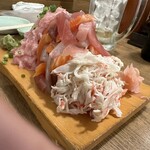 浜焼き海鮮居酒屋 大庄水産 - 【2024.8.7(水)】ぶっかけ寿司こぼれ盛り1,980円