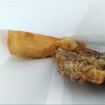 上間てんぷら店 - 料理写真:◎いか天 120円  と もずく天