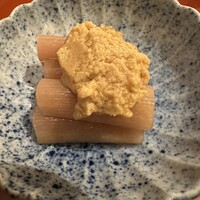 味工房 うえ川 - ズイッキの胡麻和え