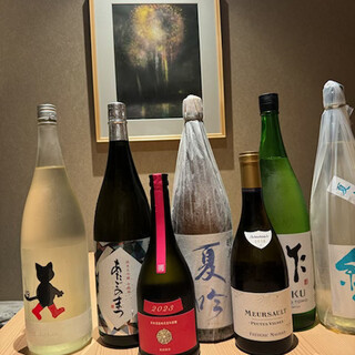 大将厳選の日本酒とワンランク上のビールをご堪能あれ