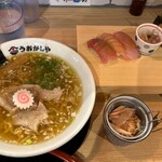 鮨とラーメン うおがしや - 