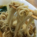 中華そば 深緑 - 中華そば 深緑　麺