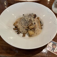 キノシタ - 真鯛のポワレ マッシュルームのソース
