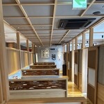 米沢牛・焼肉 さかの - 店内（座席より右まわり）➡