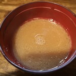 燦燦斗 - 別添スープ。お好みの活用法で良いのでは
