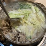 ささき - 鶏コラーゲン鍋完成